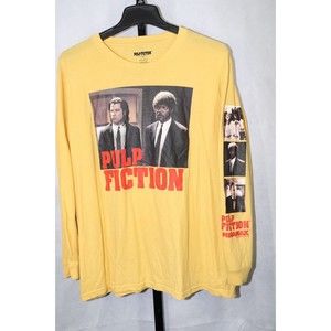 Men’s Pulp Fiction LS Graphic Tee Shirt XXL